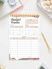 BUBU Monthly Budget Planner Notepad - Undated Expense Tracker Notebook,Basic Budgeting Journal, Finance Planner & Accounts Book - Multicolor - View 3