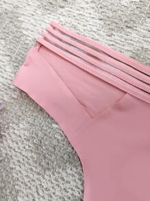 Women's Seamless Microfiber Panties | Women's Briefs - Pink - View 6
