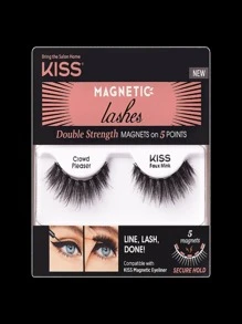 Pestañas magnéticas Crowd Pleaser KS Magnetic Lashes - Negro - Ver 1