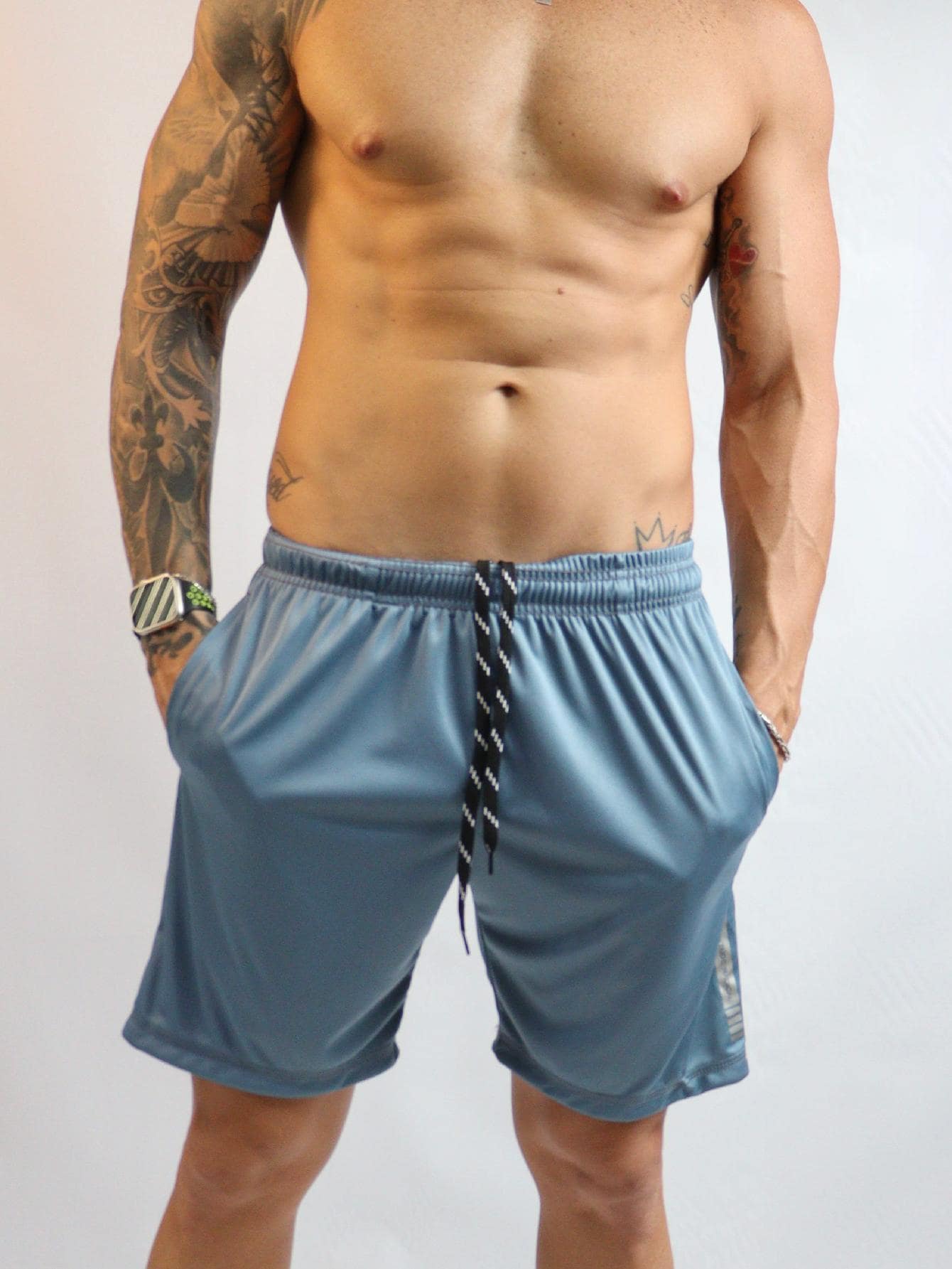 Men Shorts - Xám - Xem 1