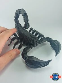 Juguete flexible de escorpión articulado, figura de escorpión para decoración de habitación