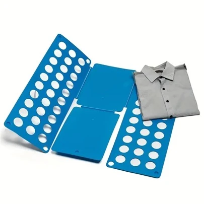 1pc Quick Folding Clothes Board For Sorting Pants, Shirts & T-Shirts, Suitable For Closet Or Window