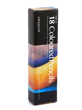 18 Colores Lápiz De Color Oleoso, Mina De Color Artístico Para Boceto, Lápices De Madera