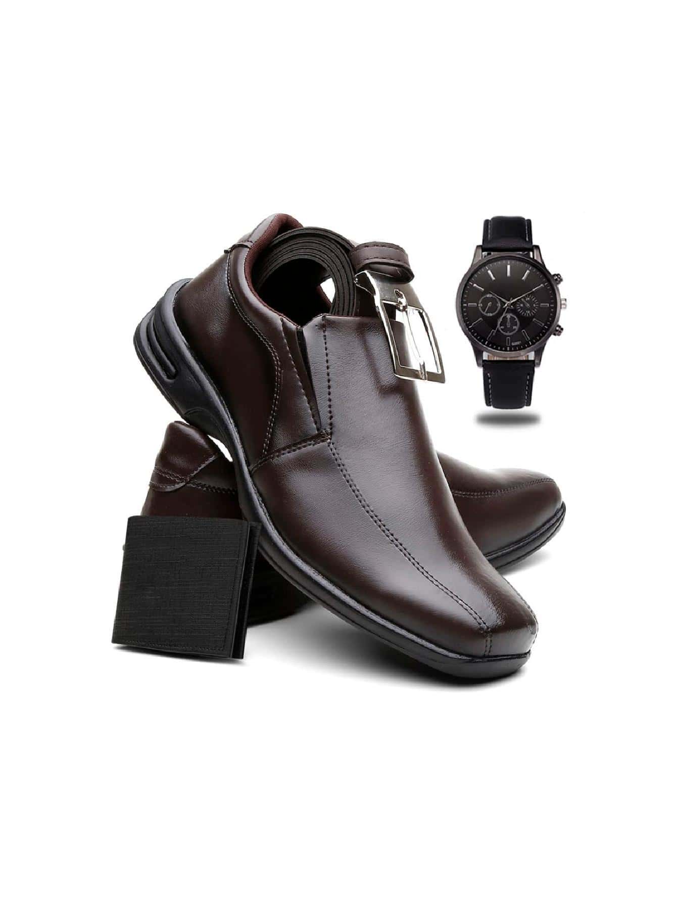 Dress Shoes - 咖啡棕 - 查看 1