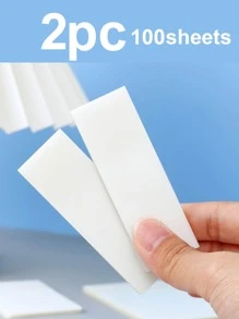 PET Transparent Waterproof Creative Personalized Sticky Notes 2pcs/10pcs/20pcs Back To School