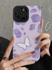 蝴蝶樣式手機外殼 - 彩色 - 查看 2