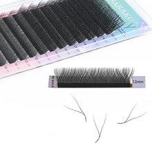 YY Eyelash Extensions Blister 8-15mm Mix With Y Design - 0.07mm - View 3