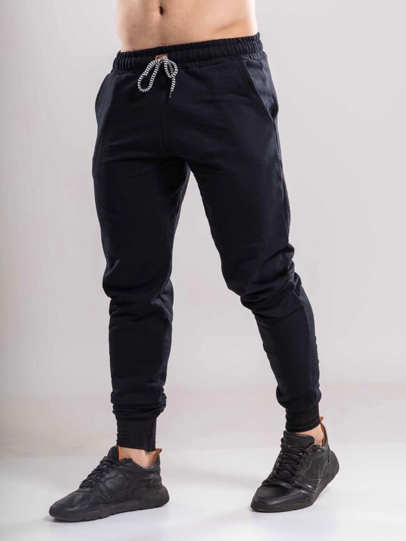 Men Sweatpants - màu đen - Xem 1