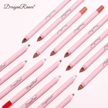 Dragon Ranee 防水唇線筆霧面質感珊瑚棕色輪廓唇膏筆,防水抗汗長效唇線筆,即時豐唇效果唇膏筆 - 駝色 - 查看 3