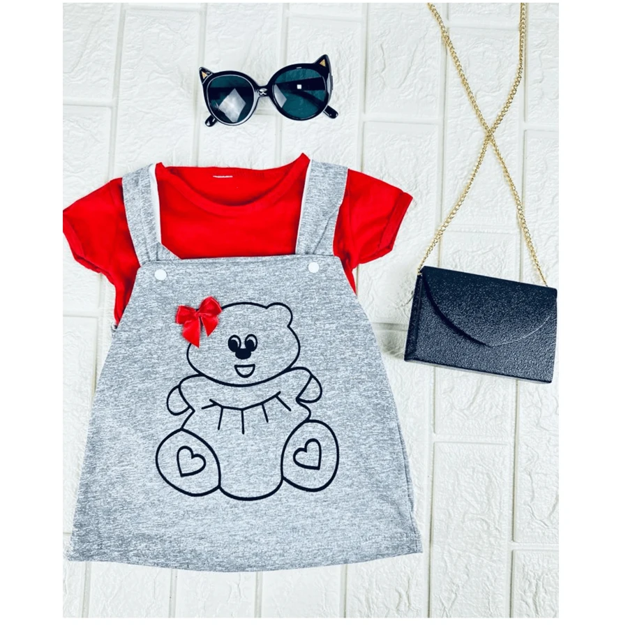Baby Girls Dresses - 紅色 - 查看 1