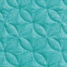 Pinsonic Lightweight Double View Printed Duvet - Teal Blue - View 2