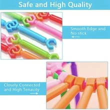 Juguete De Alivio Del Estrés, Varita Mágica Con Características Inteligentes, Bloques De Ensamblaje Diy Con 100 Piezas/paquete Para Niños - Multicolor - Ver 10