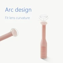 XIANG YU 1只隨機顏色rgp角膜塑形ortho-k硬式隱形眼鏡柱,附帶使用和移除已經磨損的隱形眼鏡的工具