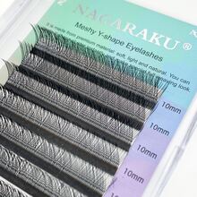 YY Eyelash Extensions Blister 8-15mm Mix With Y Design - 0.07mm - View 4