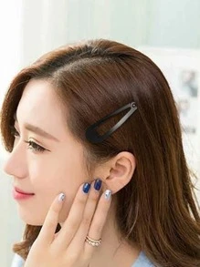 20pcs Women Random Color Casual Snap Clip For Hair Decoration For Back To School Y2k Hair Clips Claw Clips Hair Barrettes