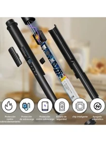 FANOVA Encendedor eléctrico recargable USB manguera de rotación 360° - Multicolor - Ver 7