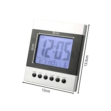 Desk & Table Clocks - 灰色 - 查看 2