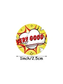 500 cái Cuộn Bảng chữ cái tiếng Anh Không thấm nước Tự dính Hình dán Nhãn Đối với Đồ trang trí - Nhiều màu - Xem 4