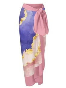 欧美风连体泳衣沙滩温泉游泳遮肚显瘦法式复古夏季