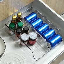 1 件使用这款冰箱收纳盒可最大程度利用冰箱/冰柜/食品储藏室空间家庭厨房电器配件小工具工具圣诞节厨房用品烹饪圣诞节