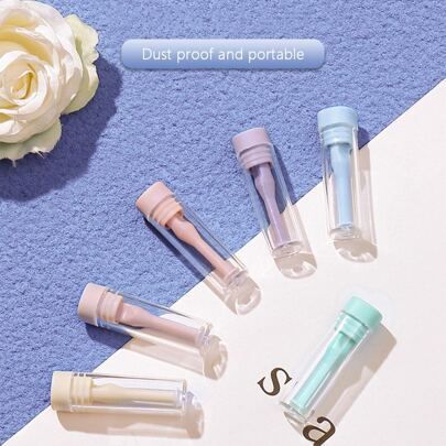 XIANG YU 1只隨機顏色rgp角膜塑形ortho-k硬式隱形眼鏡柱,附帶使用和移除已經磨損的隱形眼鏡的工具