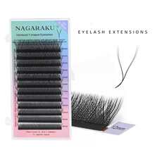 YY Eyelash Extensions Blister 8-15mm Mix With Y Design - 0.07mm - View 2