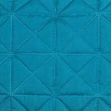 Pinsonic Lightweight Double View Printed Duvet - Cadet Blue - View 4