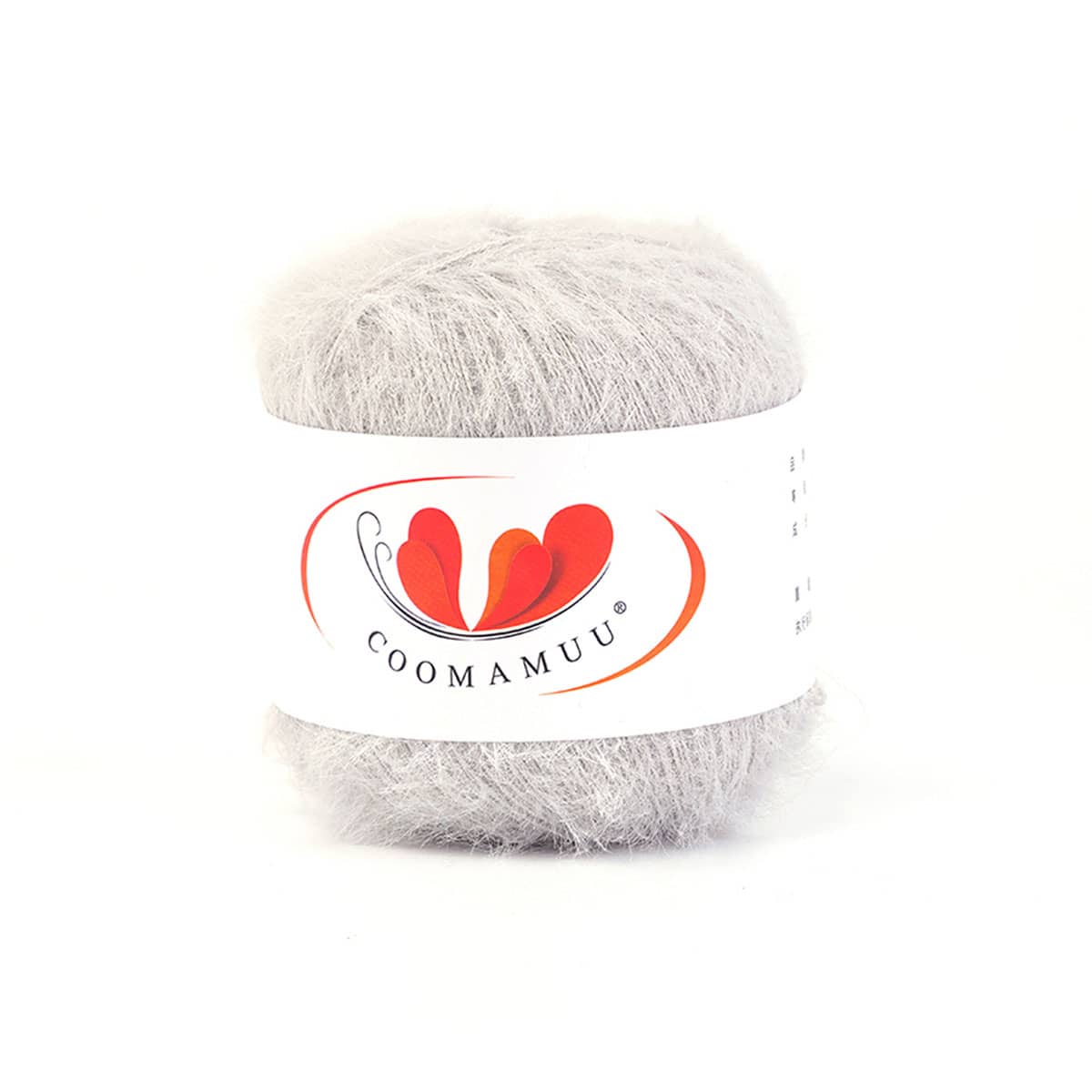 1入2cm短毛絨假貂皮絨毛裙,柔軟暖和的尼龍天鵝絨毛線,適用於diy围巾、披肩、夾克和外套的編織