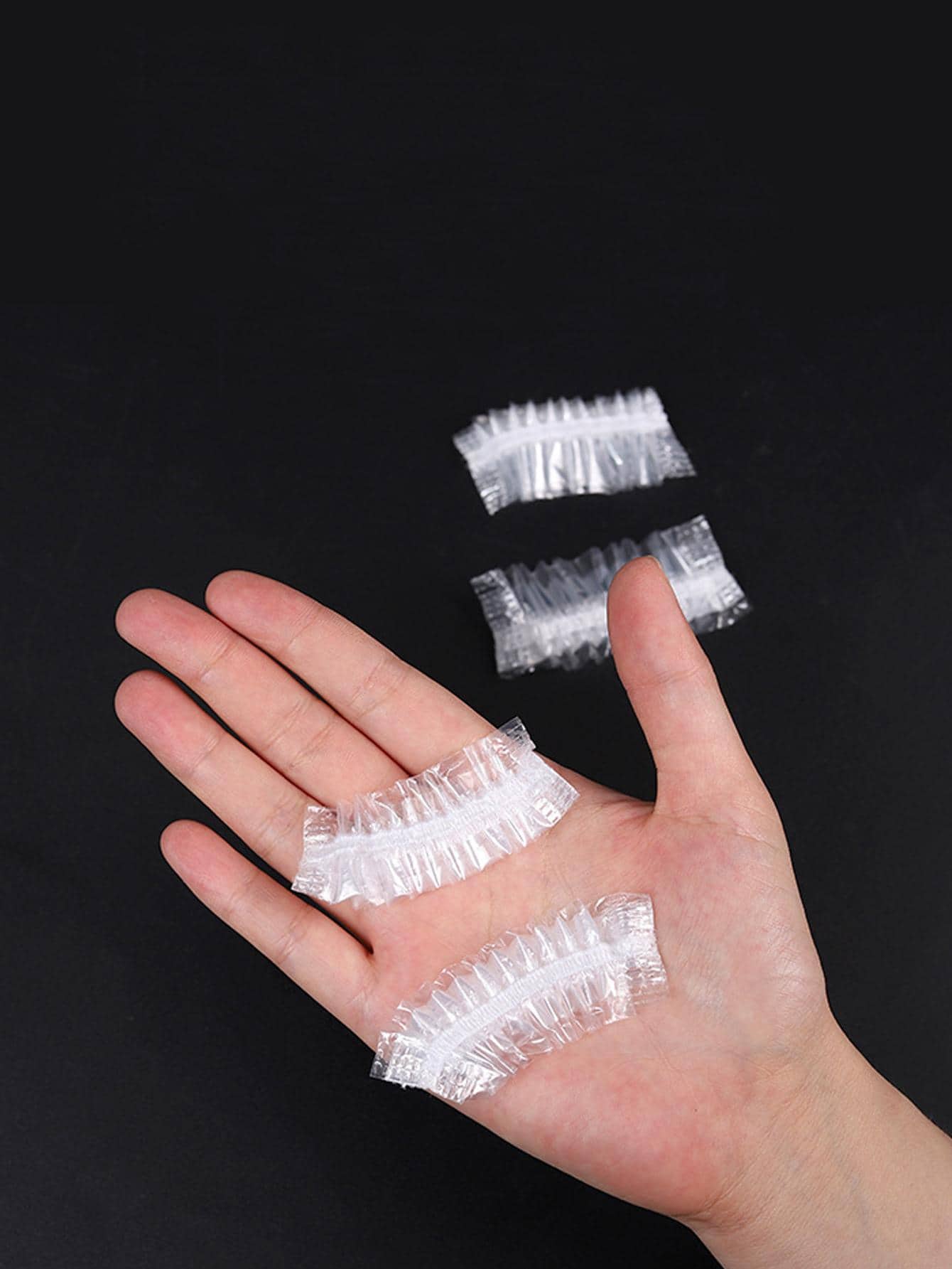 100pcs Clear Ear Covers, Ear Protectors For Ear Piercing, Shower