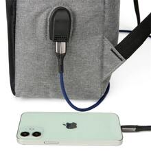 Men Functional Backpacks - màu đen - Xem 2