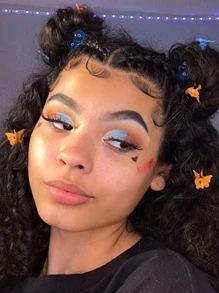 20pcs/Set Women's Colorful Butterfly Plastic Hair Accessories, Fashion Hair Clips For Daily & Romantic Dates, Cute Hair Pins & Mini Hair Claws Hair Styling Set, Dopamine Hair Jaw Clip Hair Clamps Hair Clutch Hair Clip, Hair Bows Elegant Claw Clip - Multicolor - View 10