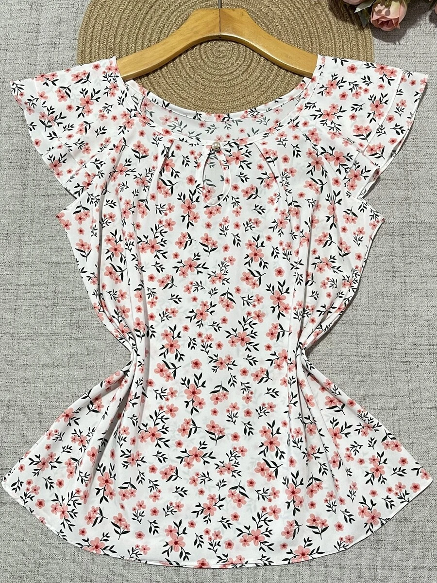 Plus Size Women Tops - 白色 - 查看 1