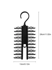 Lưu trữ cà vạt - màu đen - Xem 4