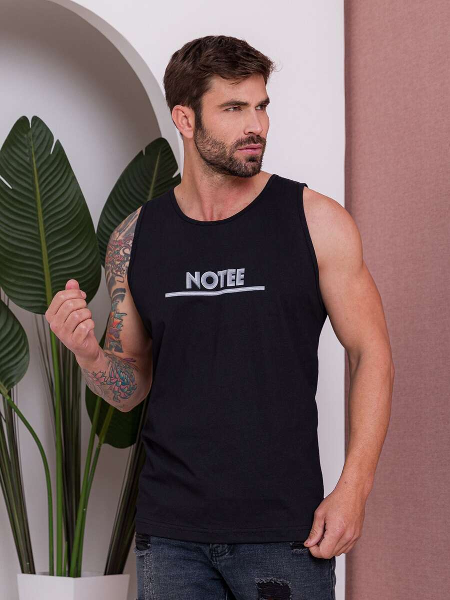 Men Tank Tops - màu đen - Xem 1