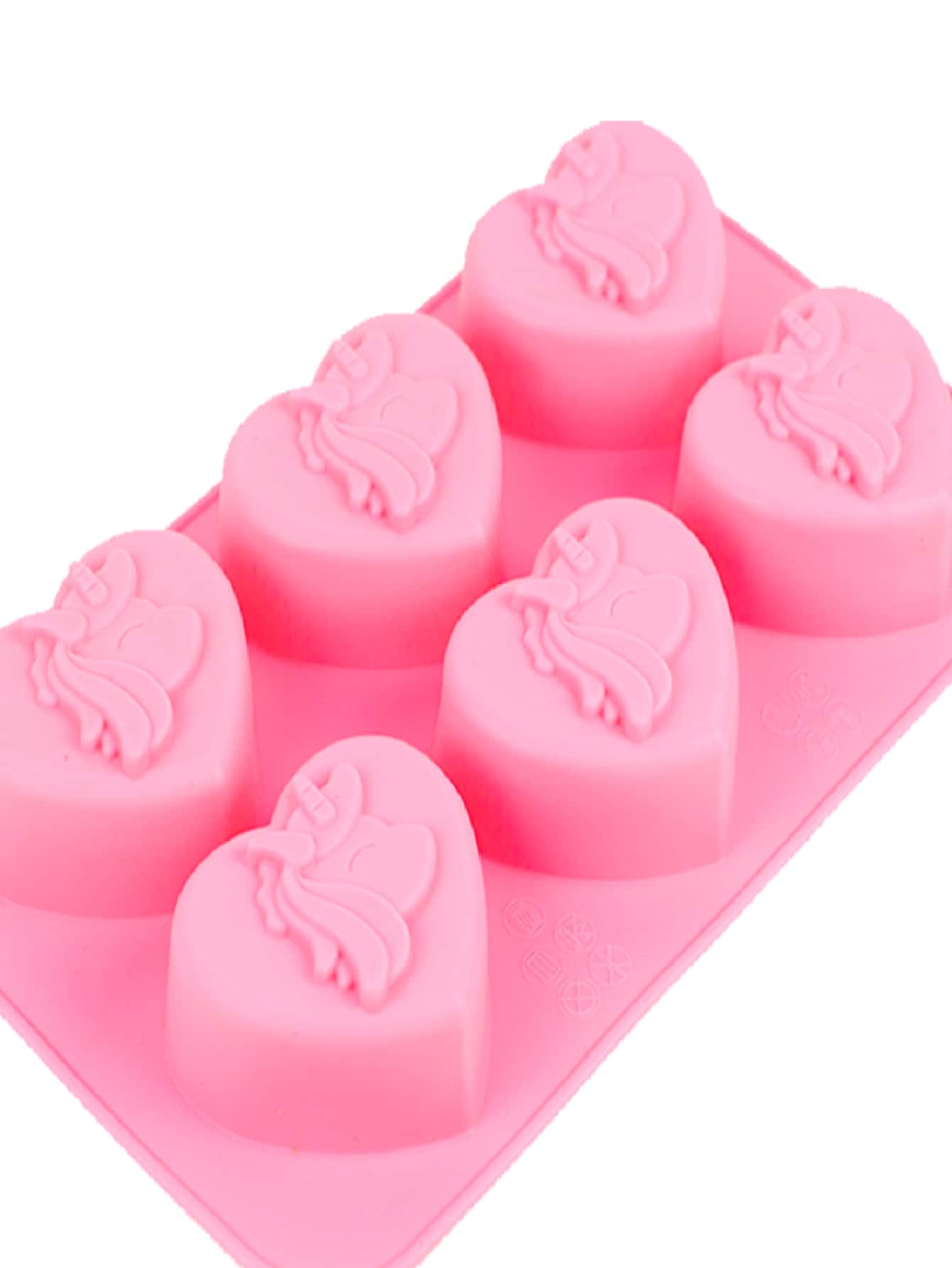 Unicorn Jelly Individual Pan Cake Mold - Pink - View 1