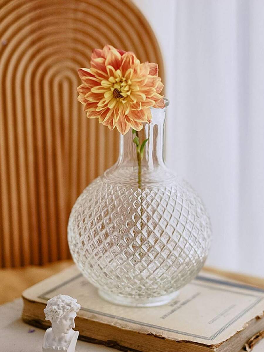 Florero de vidrio - transparente - Ver 1