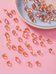 Đá Acrylic, Trang trí đám cưới, Trang trí bàn, Chất độn bình hoa, Trang trí tiệc, Phụ kiện tự làm - Hoa hồng vàng - Xem 2