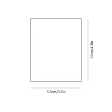 Photo Album Storage Book Heart Shaped Cutout Design Mirror 3-inch Single Slot - Black - View 4