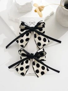 2pcs/set Butterfly Shaped Kids' Hair Clip