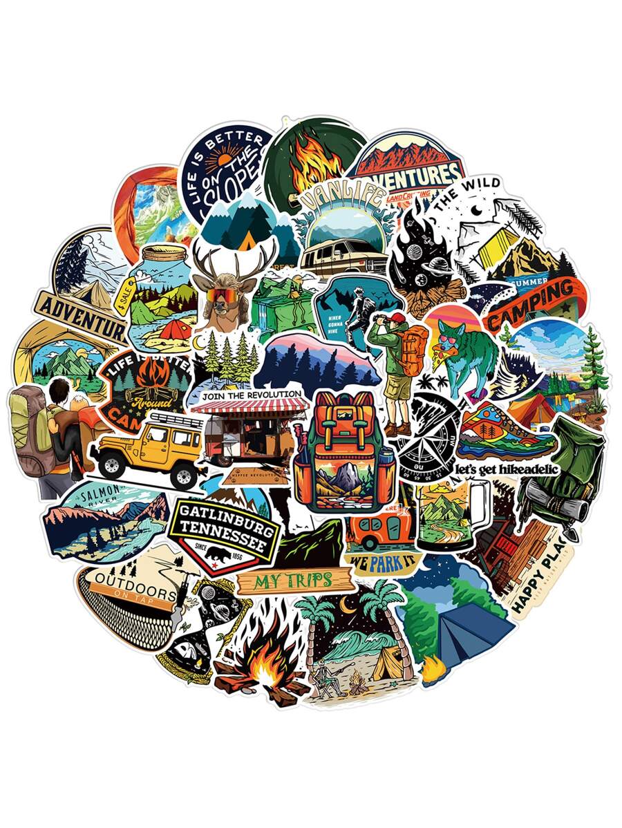 Các loại nhãn dán - Nhiều màu - Xem 1