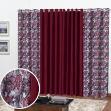 Curtains - 酒紅色 - 查看 3