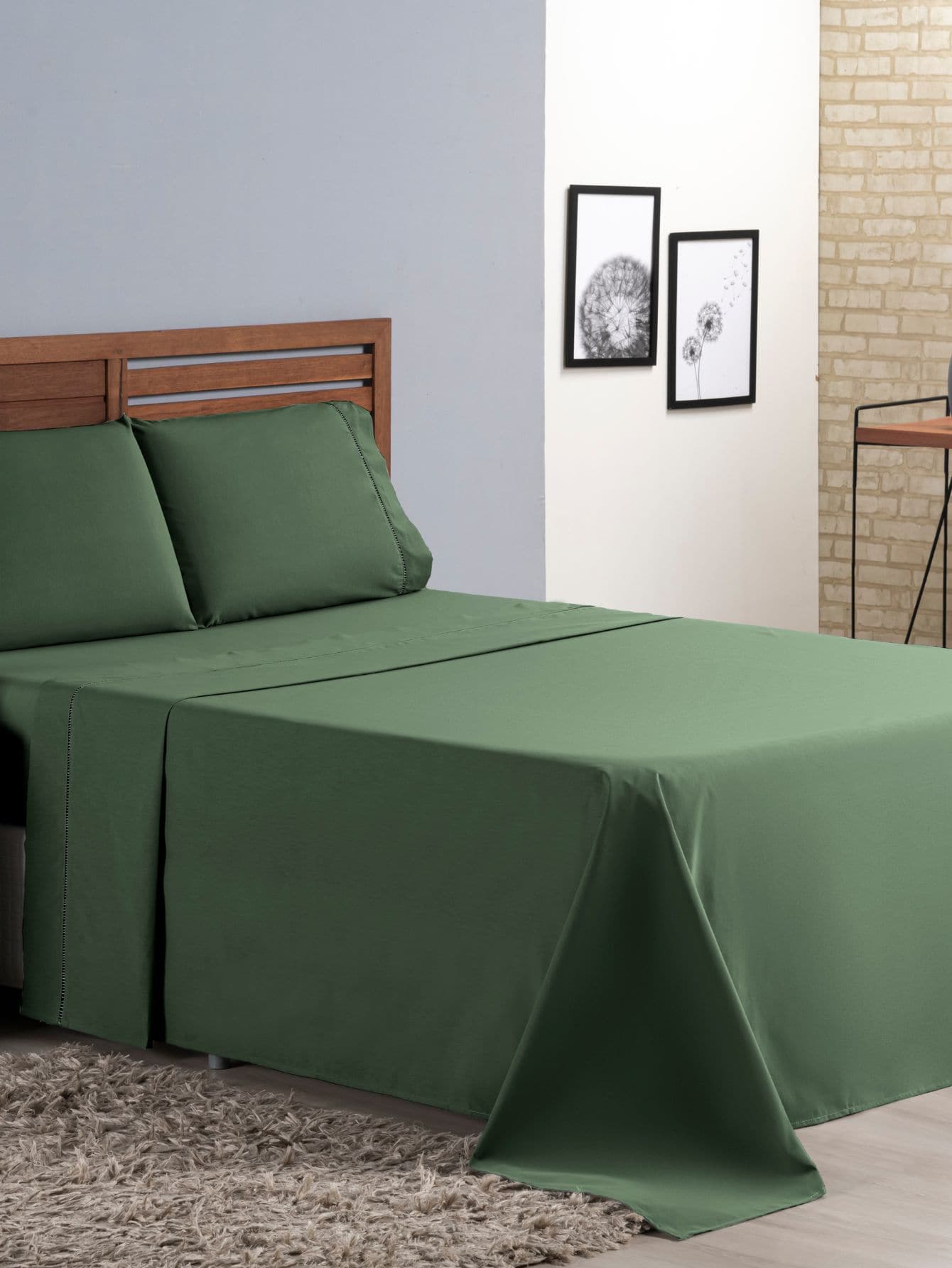 Sheet Sets - màu xanh lá - Xem 1