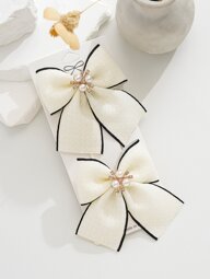 2pcs/set Butterfly Shaped Kids' Hair Clip