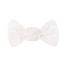 一款布料全包式蝴蝶結髮夾,兒童髮飾蝴蝶結髮夾全包式不傷髮髻,嬰兒髮夾,適合日常使用