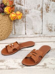 2023夏天新款韓語風格平底涼鞋適合女士,時尚仙女海灘拖鞋