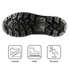 Men's Insulated Waterproof Construction Hiking Winter Snow Boots Valentines - 黑色 - 查看 4