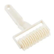 1pc, Pastry Lattice Roller Cutter, Pie Pastry Dough Cutter Roller Home Kitchen Tools - White - View 10