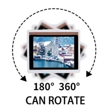 Ipad Case With Touch Screen, Slide Function, Waterproof, Fog-proof, For Bathroom Entertainment And 360° Rotating Stand - trắng - Xem 2