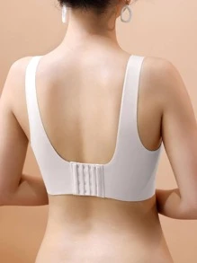 Seamless Push-Up Wireless Bralette - Champagne - View 2