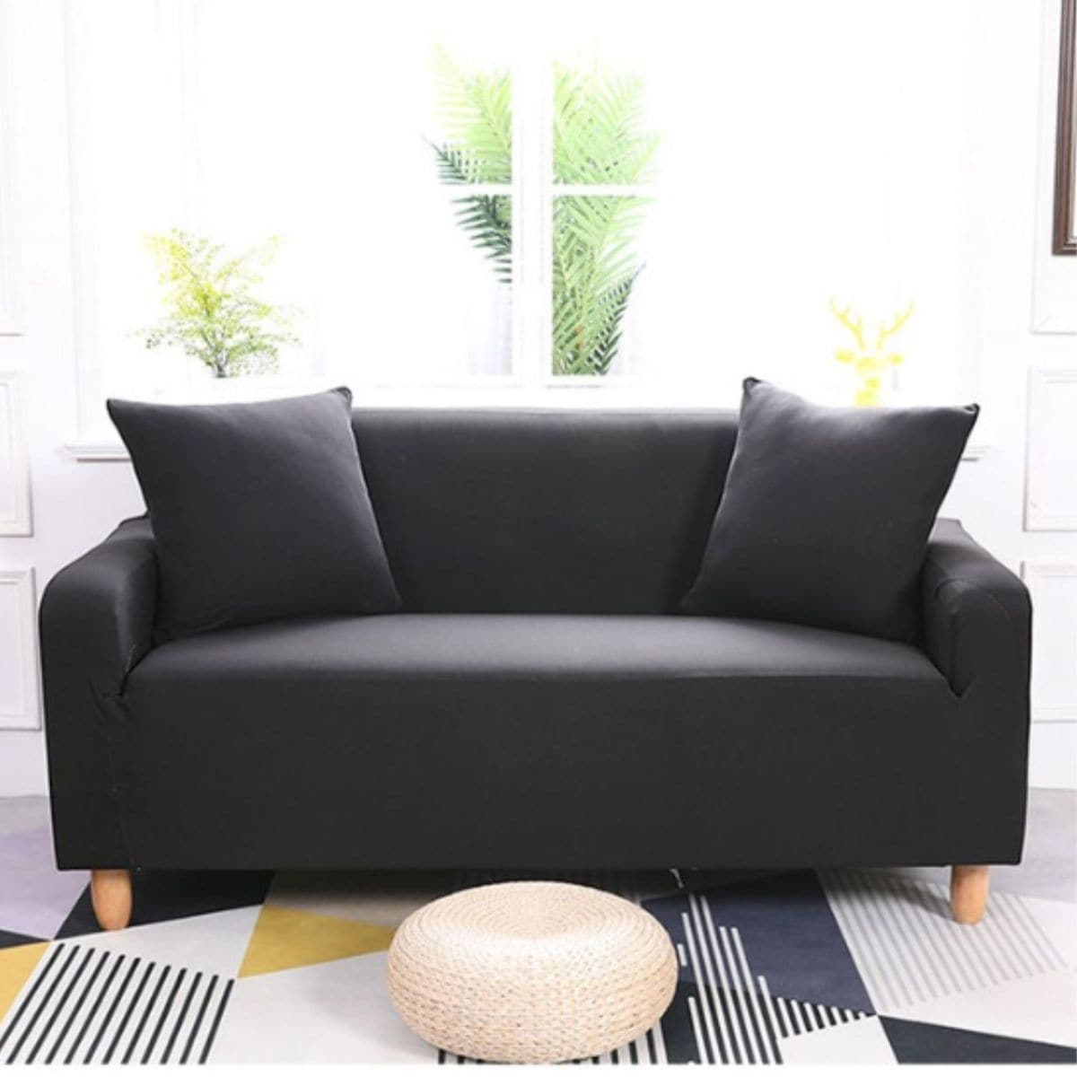 Imagine Stores Sofa Covers - màu đen - Xem 1
